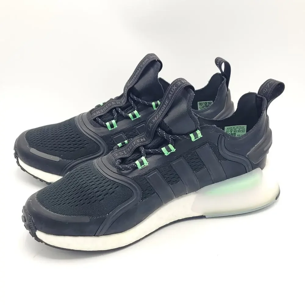 Adidas Originals NMD V3 black green white AGX2084 men's size 8.5